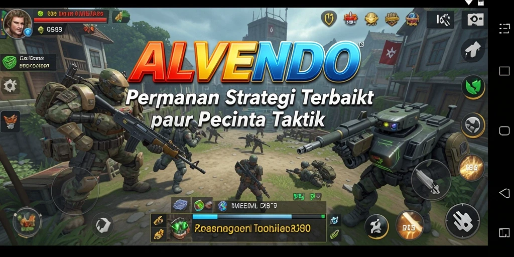 Tampilan gameplay <strong>ALVENDO</strong> yang menyenangkan dan menantang.