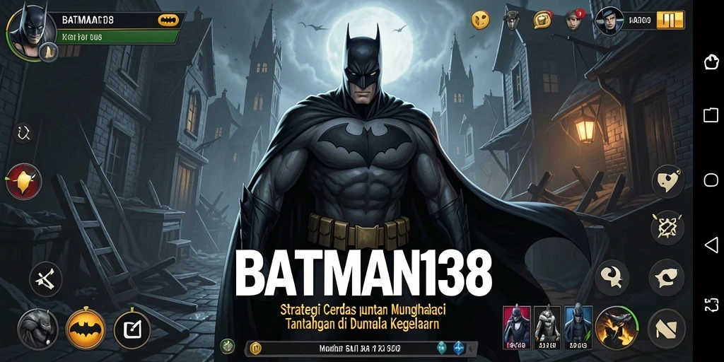Tampilan tangkas dan dinamis dari gameplay BATMAN138