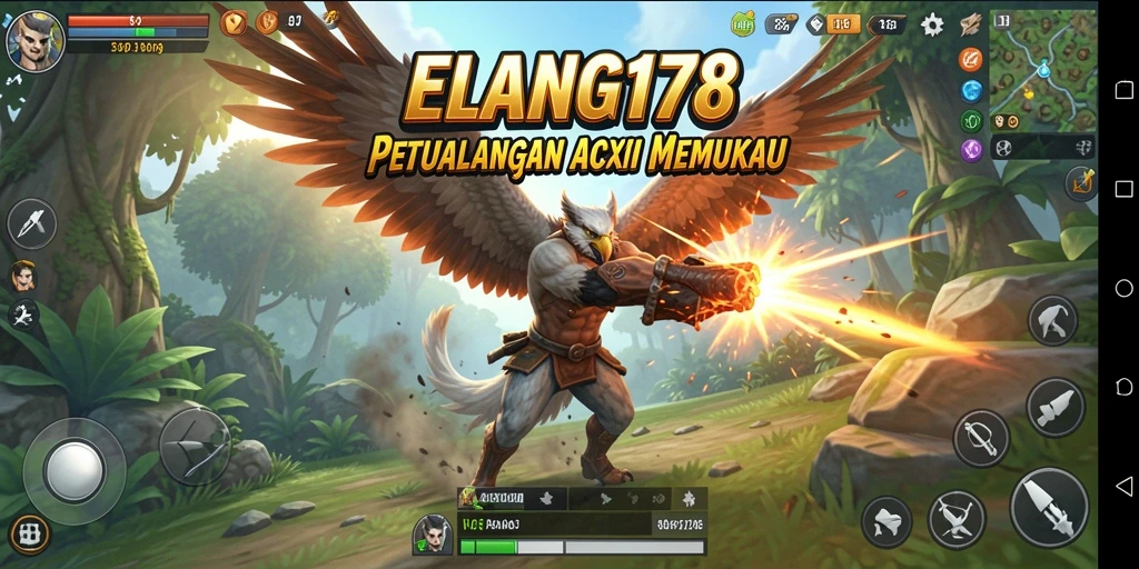 Gameplay ELANG178 menampilkan aksi seru dan intens.