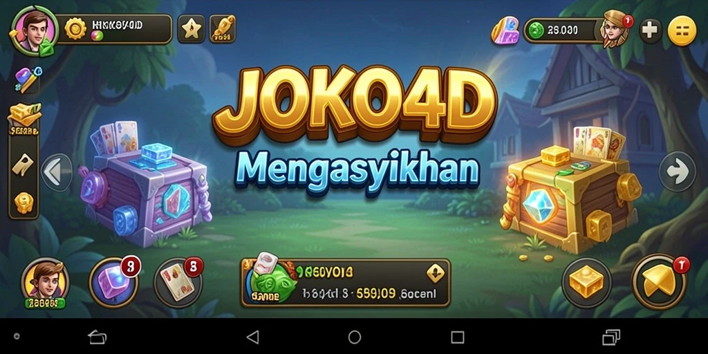 Tampilan gameplay JOKO4D yang sederhana dan menarik.