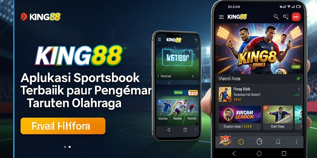 Tampilan gameplay Sportsbook yang menarik dan interaktif di KING88.