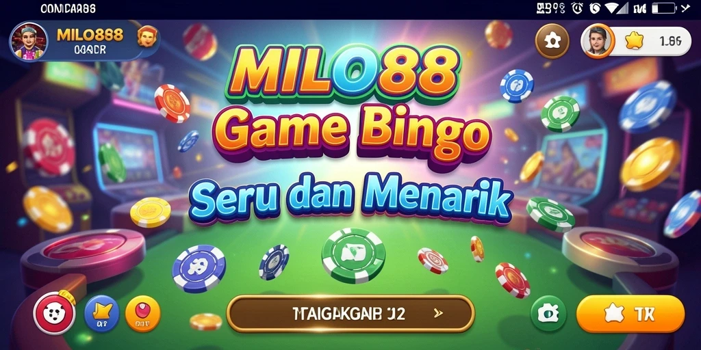 Tampilan gameplay Bingo yang menarik dan interaktif.