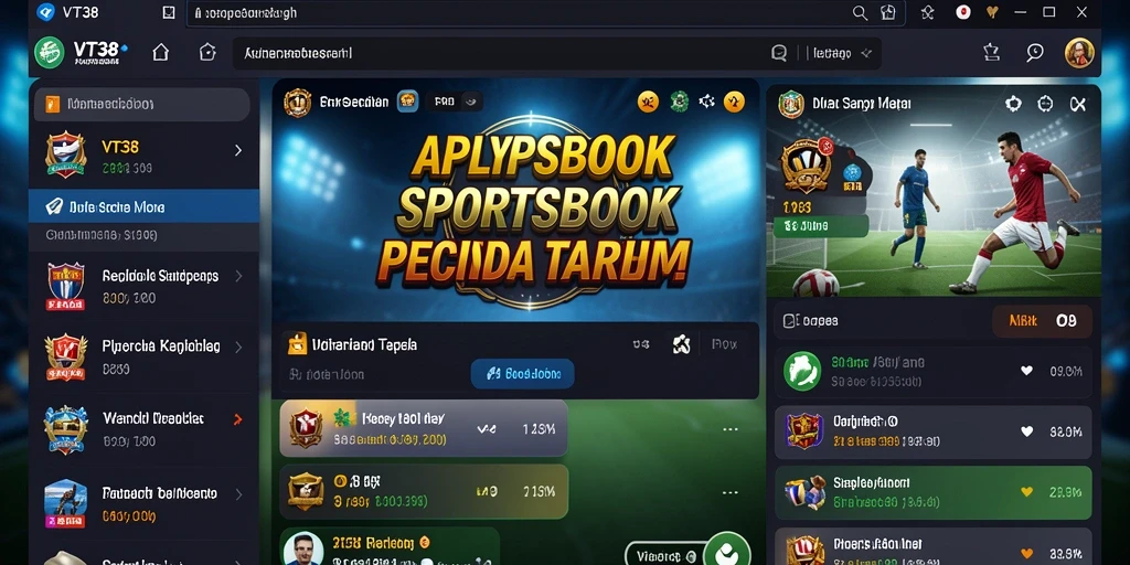 Tampilan gameplay VT38 yang menarik dan interaktif.